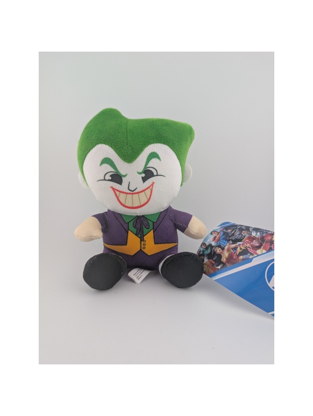 Joker Plush Big Head 7" Stuffed Animal Batman Toy Factory
